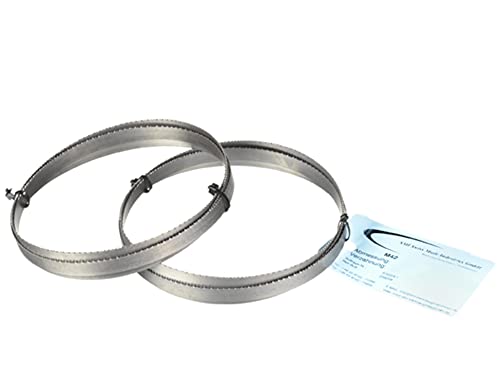 2er SET Bi-Metall Bandsägeblatt M42 1330 x 13 x 0,65 mm