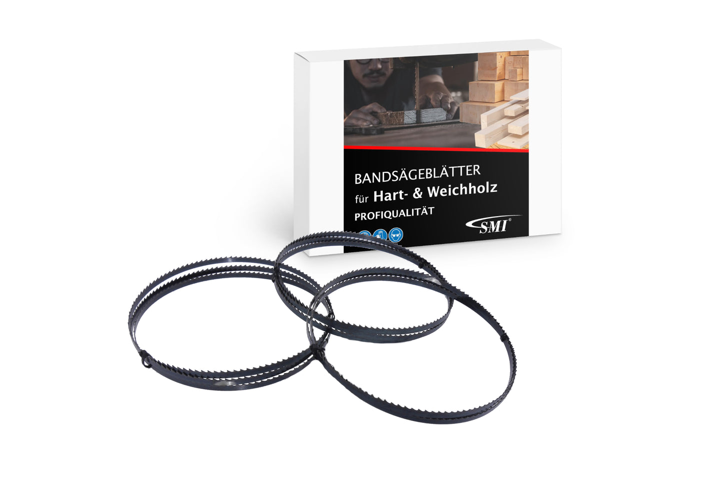 SMI Holz-Bandsägeblatt 1400 x 6 x 0,65 mm